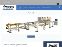 Tablet Screenshot of joas-wzm.de